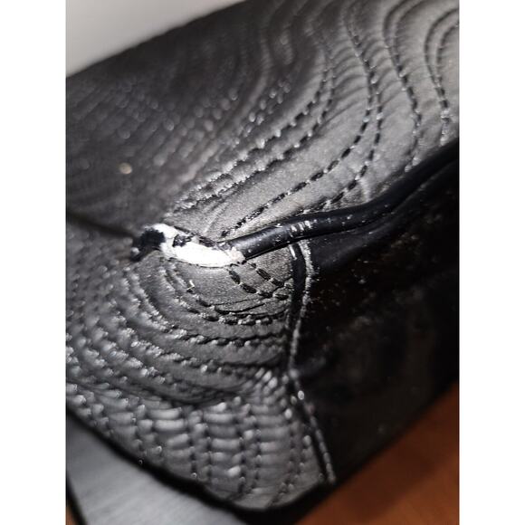 Versace Perfume Large Tote Bag Black Patent Trim - Picture 12 of 16